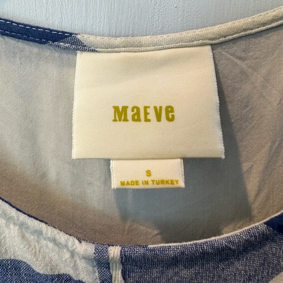 Anthropologie Maeve Summer Gingham Dress | Small - Picture 6 of 11